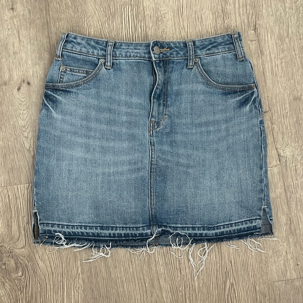 Mini Jean Skirt